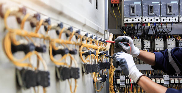 Professional Electrician technician working in Green Springs, OH